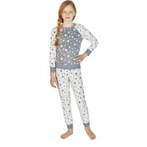 BCBG Girls Star Fleeced Sleep Set XS (5/6)